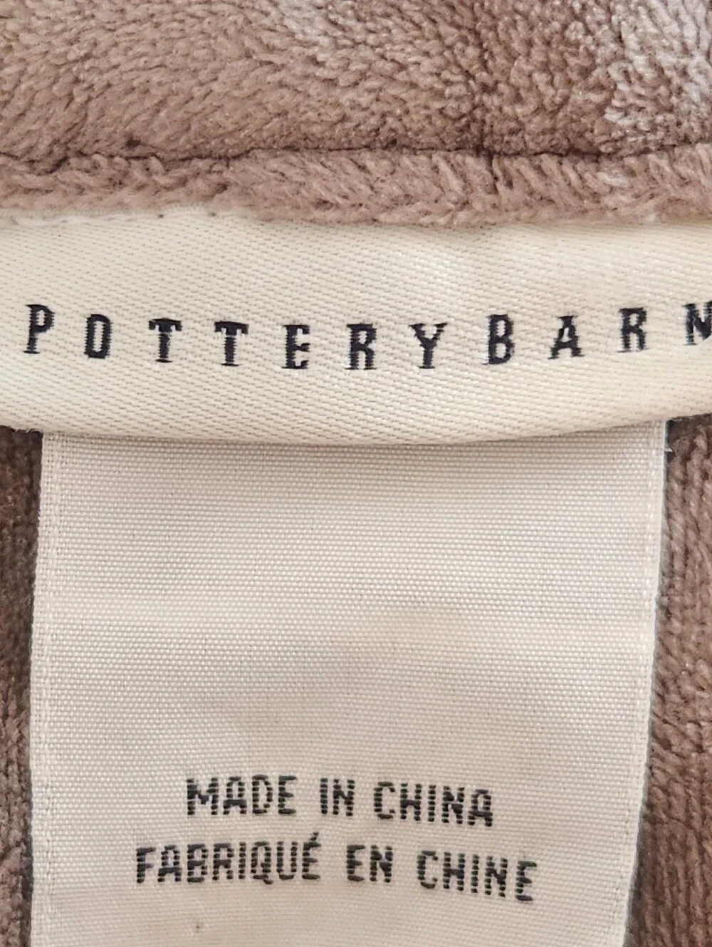 POTTERY BARN Fleece Blanket Throw Black Reversible Ombre Faux Fur Cozy 50 x 60